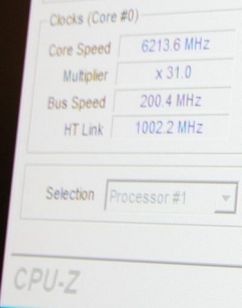 phenom II X4  6.3 Ghz overclock